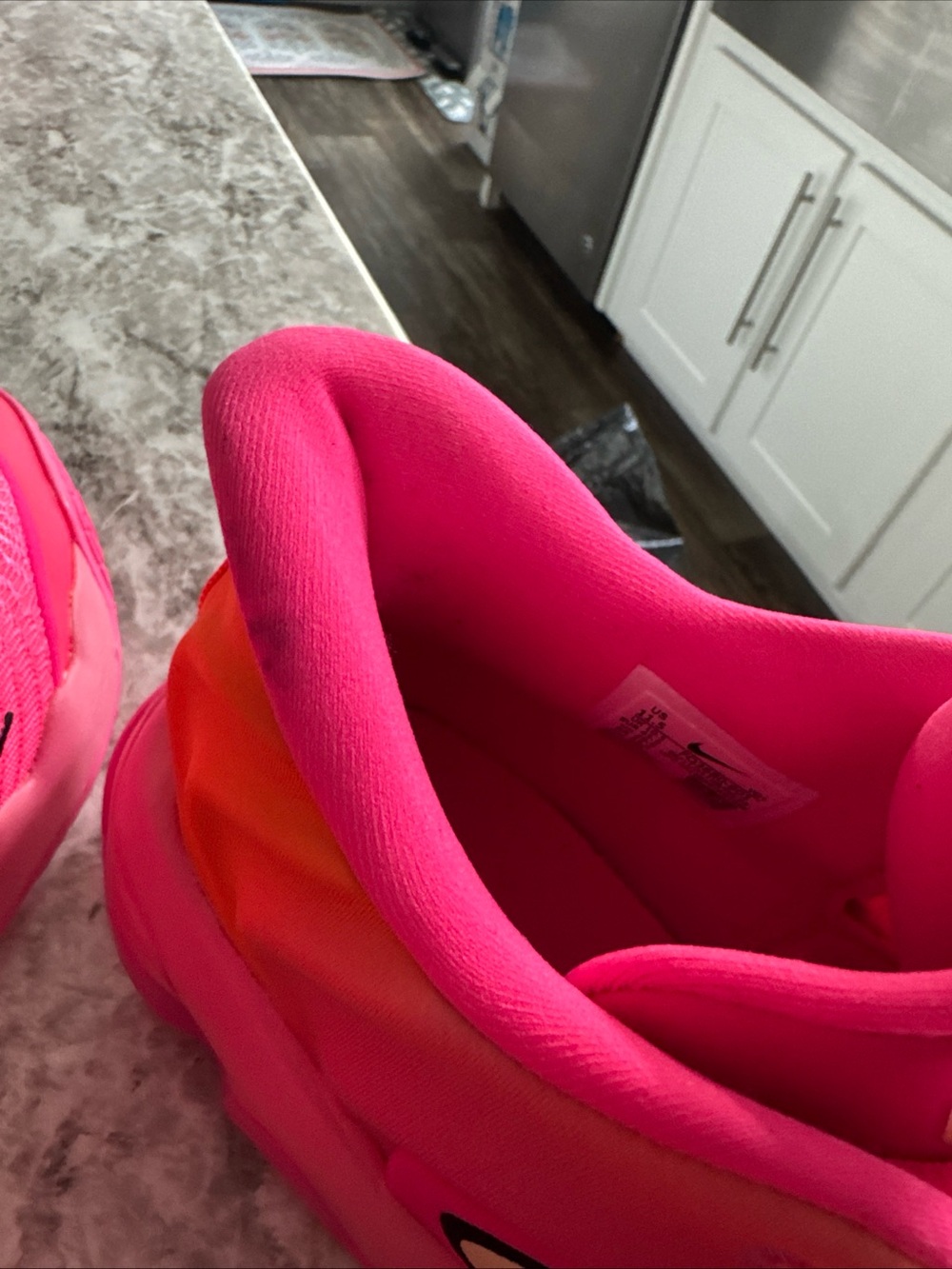 Nike Hot Pink Slip-On Athletic Sneakers